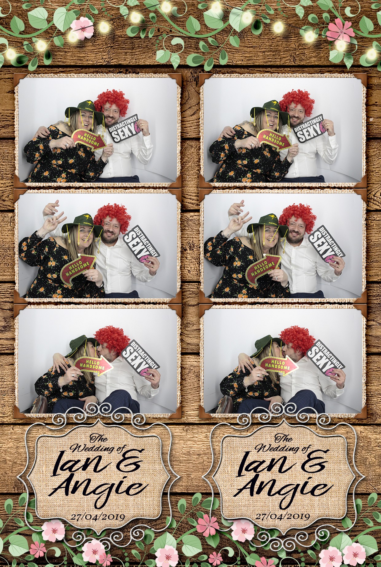 Ian & Angie’s wedding  | View more photos from the event at gallery.myphotoboothexperience.co.uk/u/MyPhotoBoothExperienceLtd/Ian-Angie’s-wedding